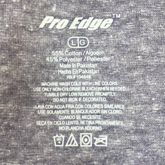 TCU Horned Frogs Tshirt Womens Large Purple New Pro Edge Fanwear - Picture 6 of 8